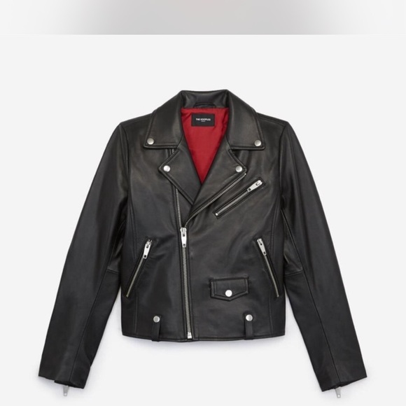 The Kooples Jackets & Blazers - The kooples black leather jacket